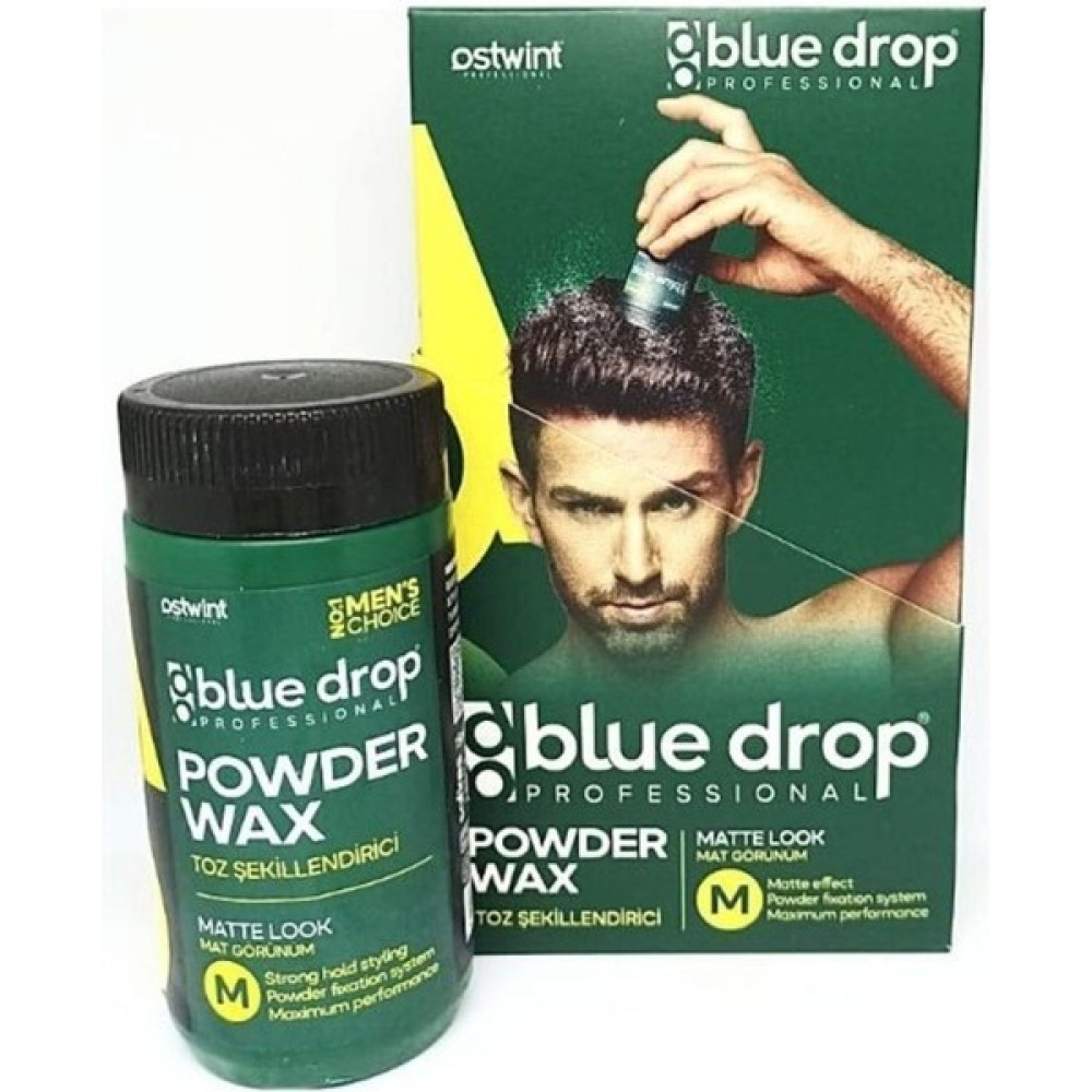 Oswınt Saç Matlaştırıcı Toz Blue Drop Powder Wax Erkek - Renkli Saç Şekillendirici Krem Fiyatı