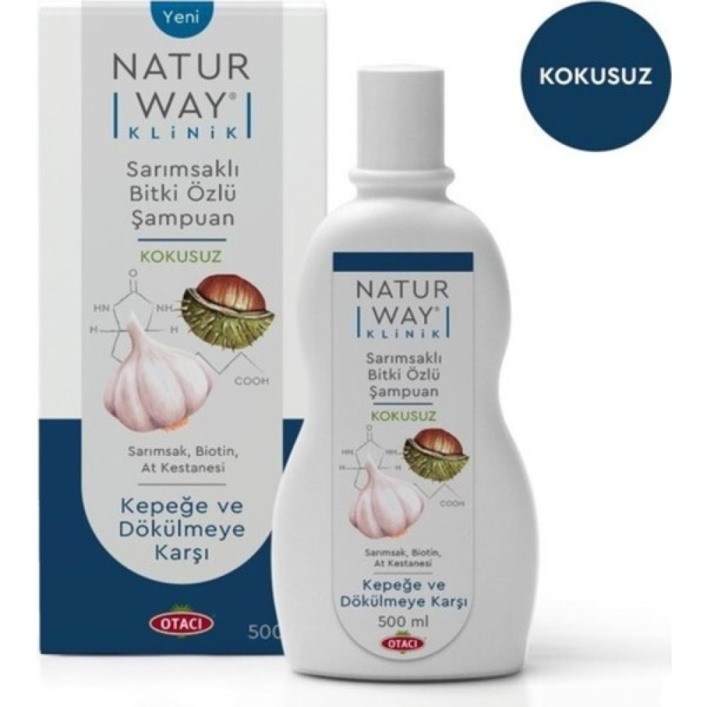 Ot Naturway Sarımsaklı Kepeğe ve Dökülmeye Karşı Şampuan 500 ml - 1 Adet 8699512011745 Şampuan ve Saç Kremi Fiyatı