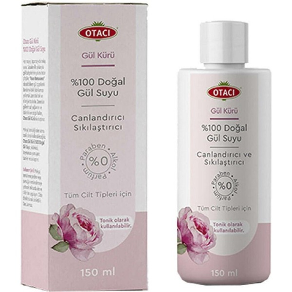 Otacı %100 Doğal Gül Suyu 150 ml Cilt Temizleme ve Peeling Fiyatı