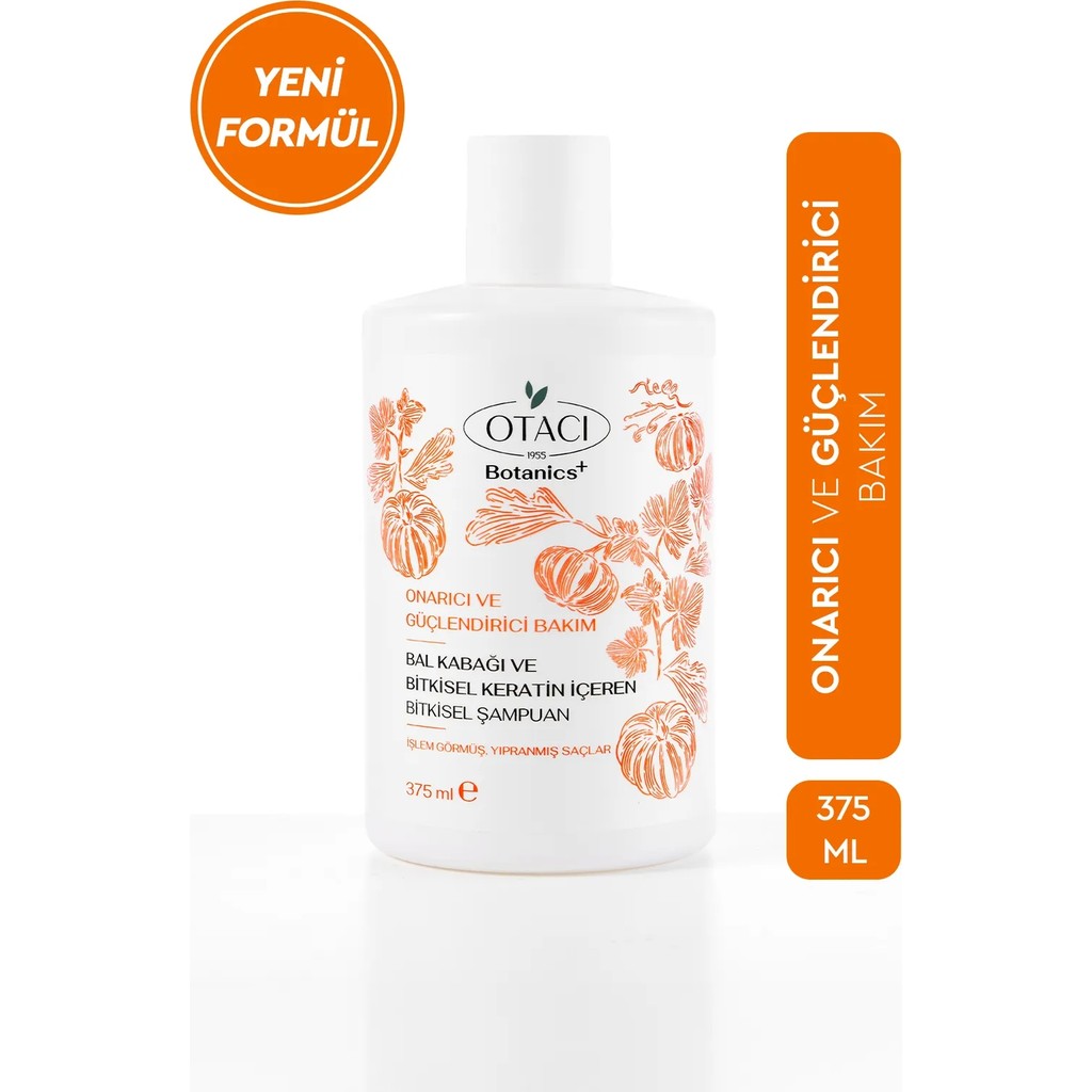 Otacı Botanics + Onarıcı & Güçlendiri Bakım- Balkabağı ve Bitkisel Ker Şampuan ve Saç Kremi Fiyatı