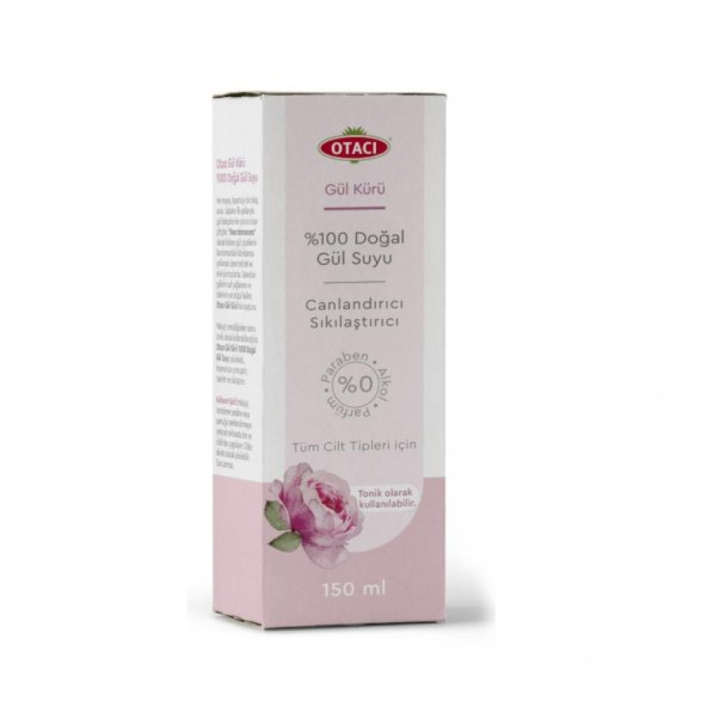 Otacı Gül Kürü 100 Doğal Gül Suyu 150Ml Canlandırıcı Sıkılaştırıcı Cilt Temizleme ve Peeling Fiyatı