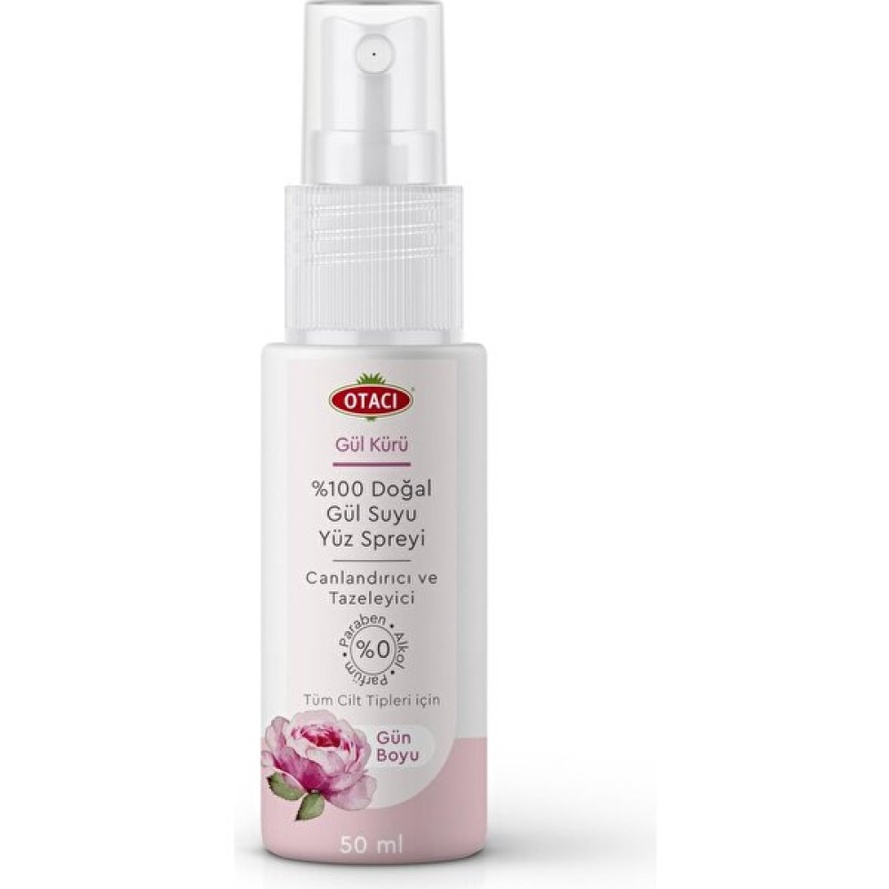 Otacı Gül Kürü Gül Suyu Yüz Spreyi 50 ml Nemlendiriciler Fiyatı