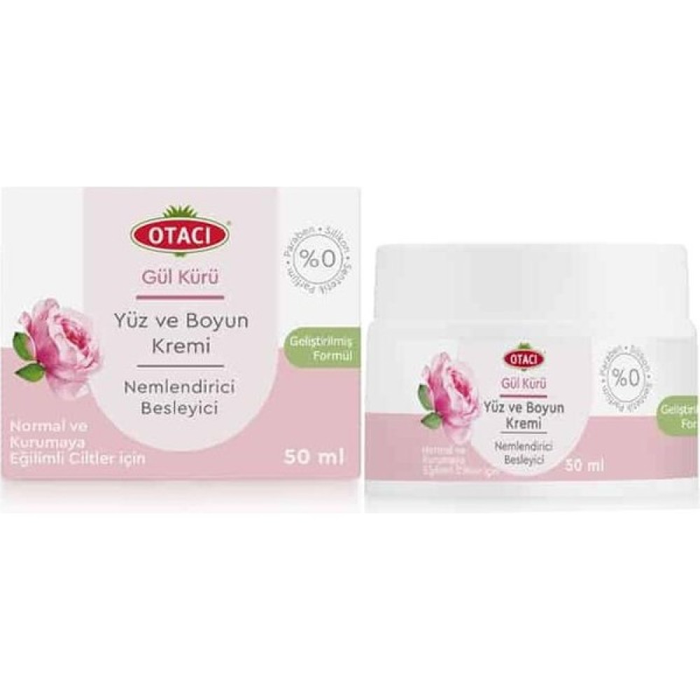 Otacı Gül Kürü Yüz ve Boyun Kremi 50 ml Nemlendiriciler Fiyatı