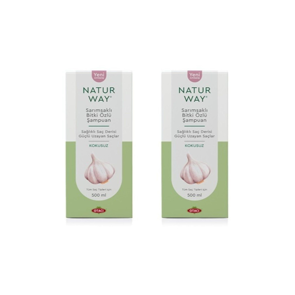 Otacı Naturway Sarımsaklı Bitki Özlü Şampuan 500 ml X 2 Adet Şampuan ve Saç Kremi Fiyatı