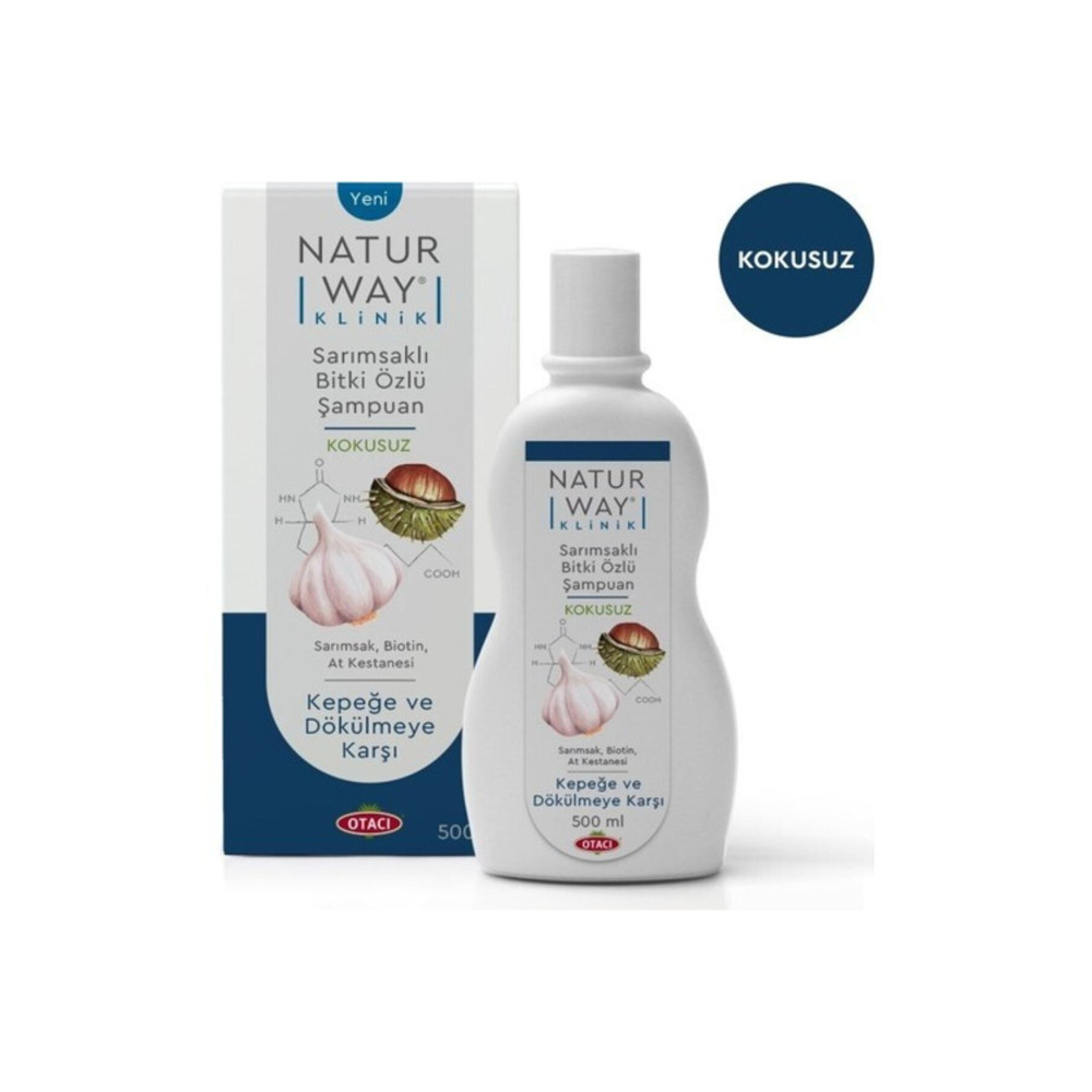 Otacı Naturway Sarımsaklı Kepeğe Ve Dökülmeye Karşı Şampuan 500 ml - 1 Adet 8699512011745 Şampuan ve Saç Kremi Fiyatı