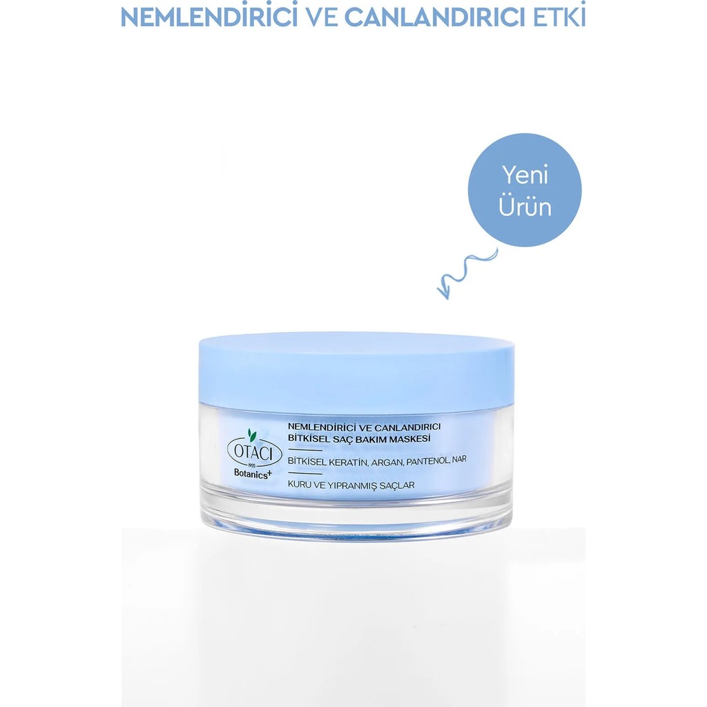 Otacı Nemlendirici & Canlandırıcı Bitkisel Saç Bakım Maskesi - Kuru ve Yıpranmış Saçlar Saç Bakım Maskeleri & Serumlar & Spreyler Fiyatı