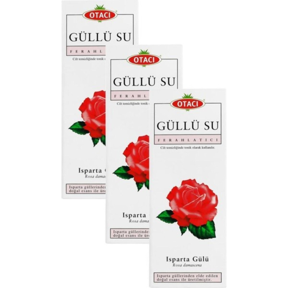 Otacı Otaci Güllü Su Gül Suyu 250ML x 3 Adet Cilt Temizleme ve Peeling Fiyatı