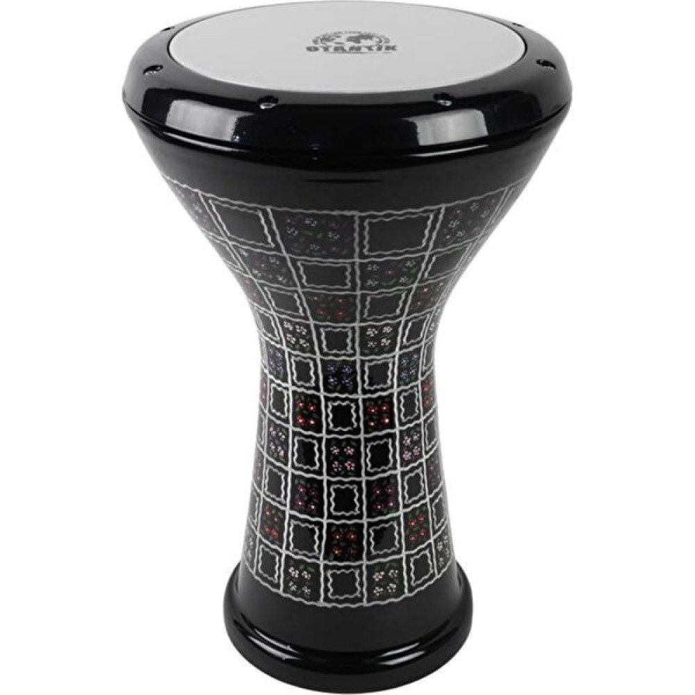 OTANTİK Power Of Rhythm From Past To Future Döküm Siyah Kare Mineli Darbuka (Drum, Doumbek, Perküsyon) Vurmalı Çalgılar Fiyatı