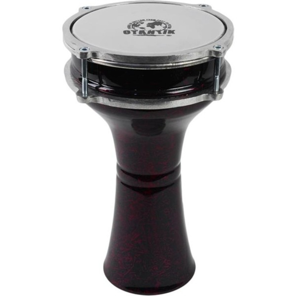 OTANTİK Power Of Rhythm From Past To Future No 2 Kırmızı Kırçıllı Desenli Darbuka (Drum,Doumbek,Perküsyon) Vurmalı Çalgılar Fiyatı