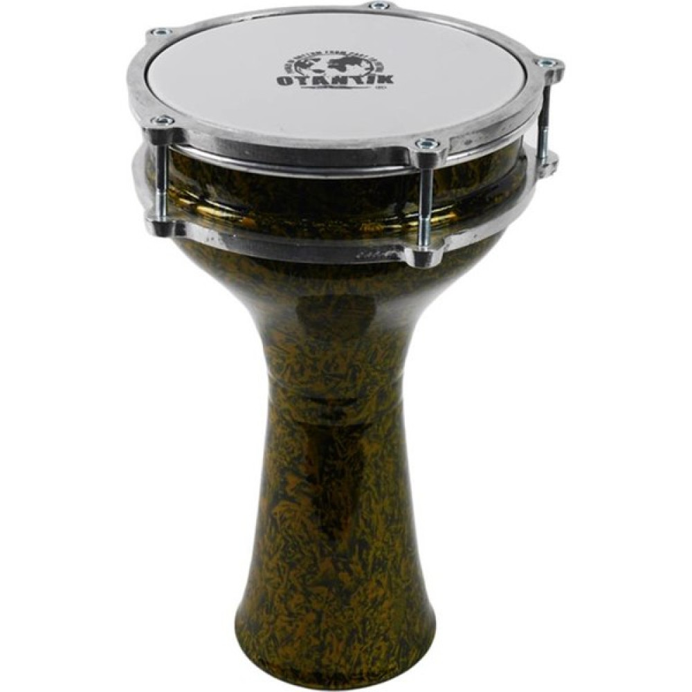 OTANTİK Power Of Rhythm From Past To Future No 3 Gold Kırçıllı Desenli Darbuka (Drum,Doumbek,Perküsyon) Vurmalı Çalgılar Fiyatı