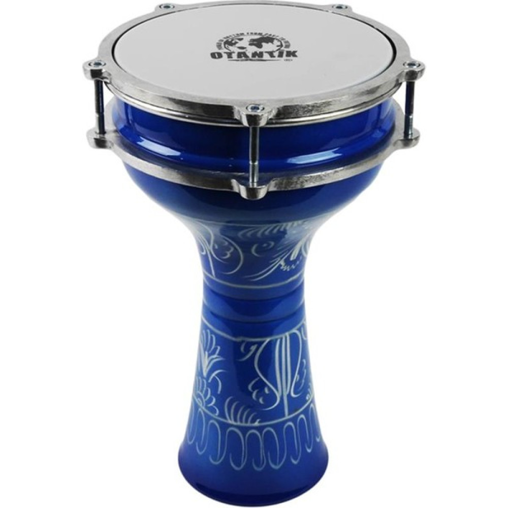 OTANTİK Power Of Rhythm From Past To Future No 3 Mavi Erzincan İşleme Darbuka (Drum,Doumbek,Perküsyon) Vurmalı Çalgılar Fiyatı