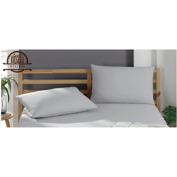 Otelvıo 2 Adet Pamuklu Yastık Kılıfı 50 x 70 cm - Gri Yastık Kılıfı Fiyatı