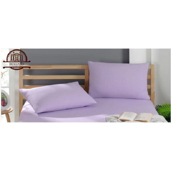 Otelvıo 2 Adet Pamuklu Yastık Kılıfı 50 x 70 cm - Lila Yastık Kılıfı Fiyatı