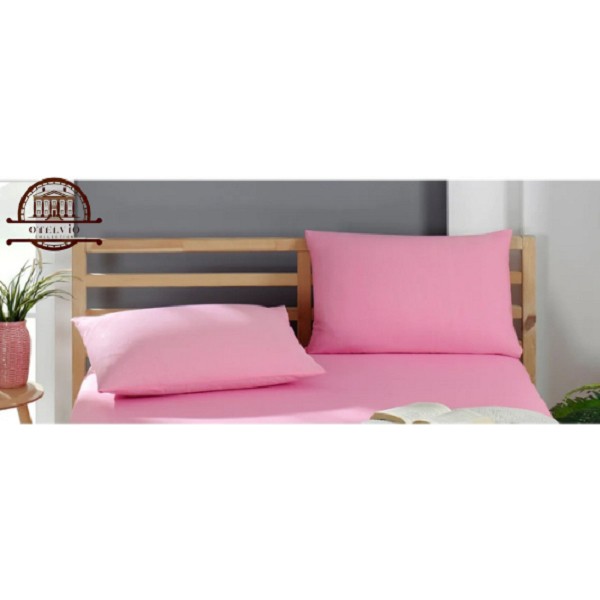 Otelvıo 2 Adet Pamuklu Yastık Kılıfı 50 x 70 cm - Pembe Yastık Kılıfı Fiyatı