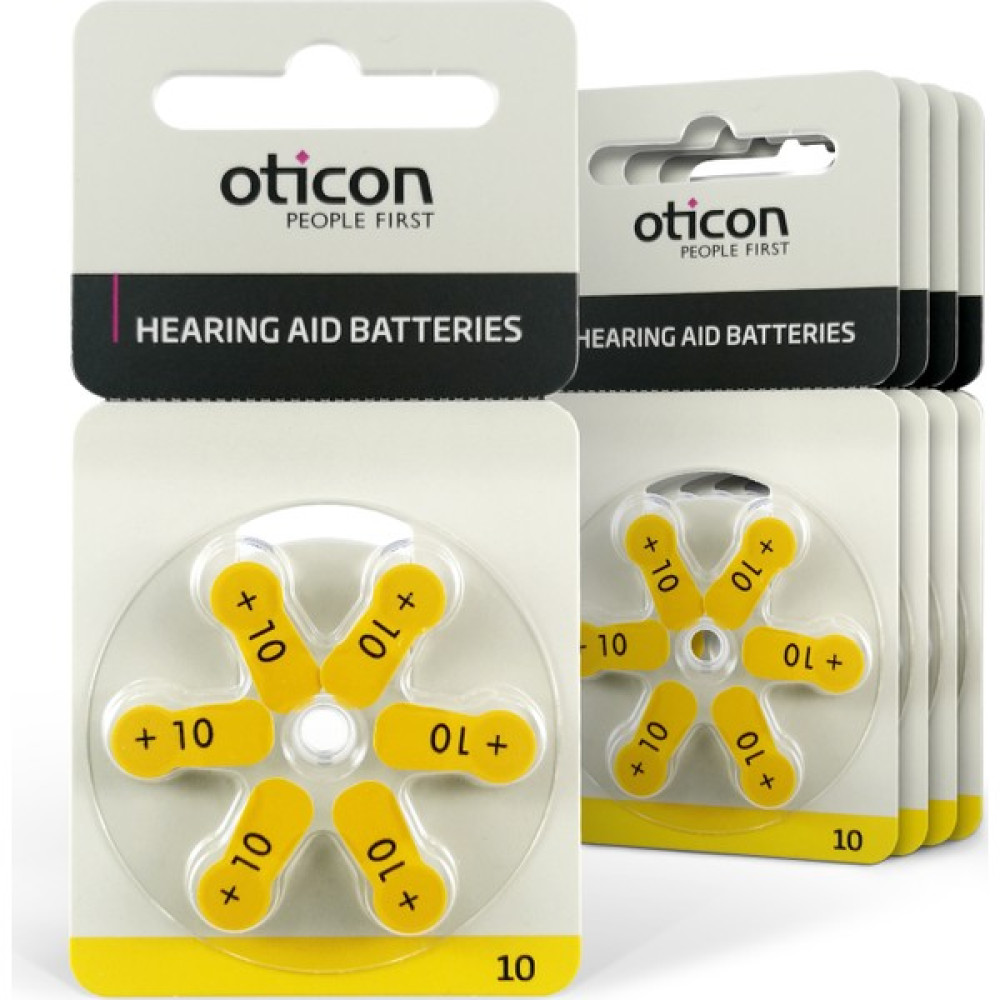 Oticon 10 Numara Işitme Cihazı Pili 30'lu - 5' li Diğer Fiyatı