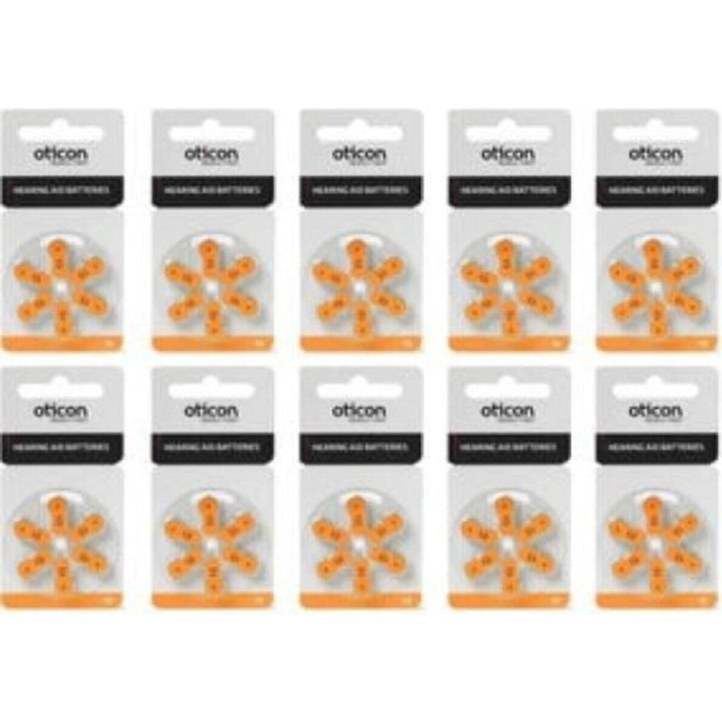 Oticon 13 Numara Işitme Cihazı Pili 10 Paket 60 Kulak İçi Pil 1,5 V Saat Pili Yüksek Performans Bluetooth Kulaklık Fiyatı