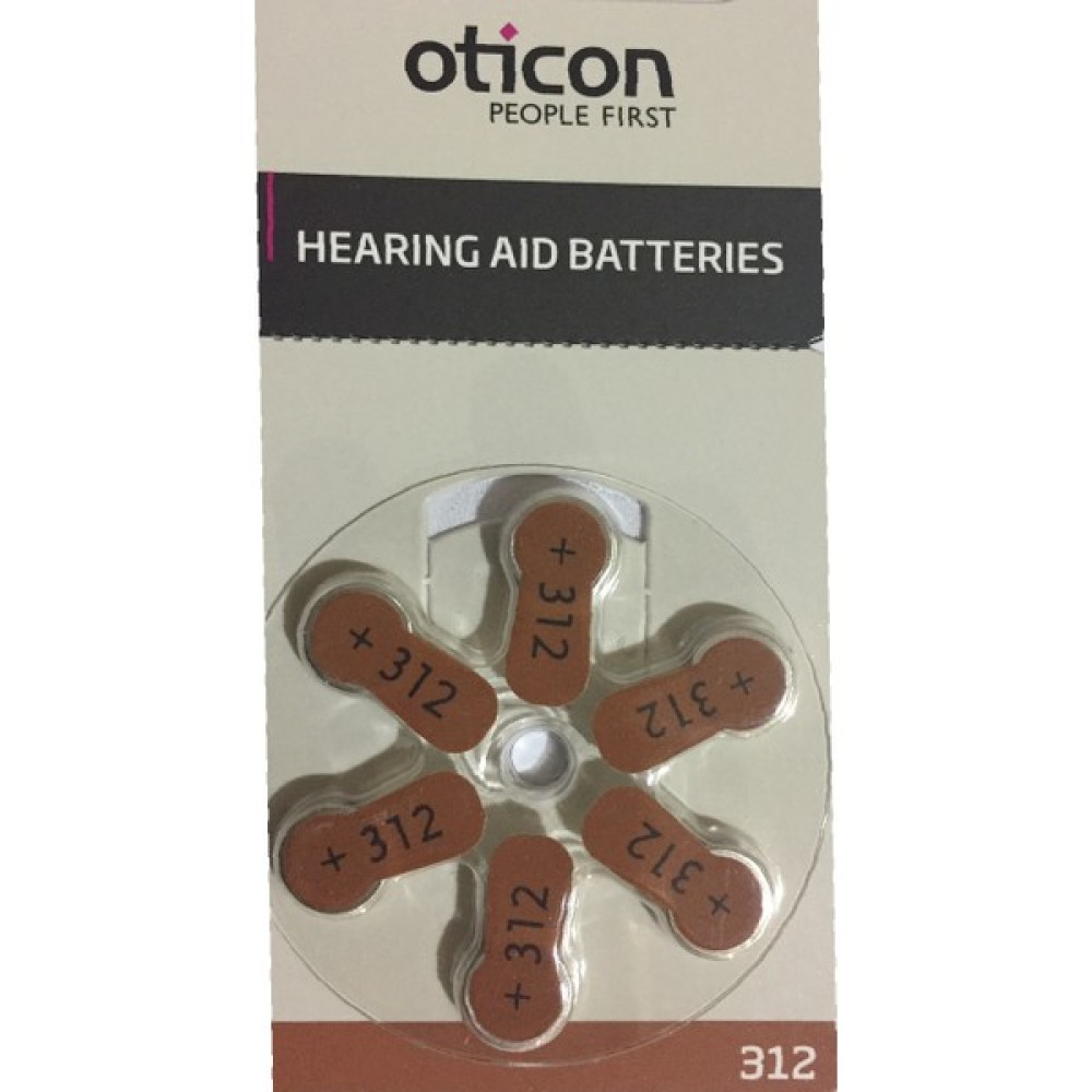 Oticon 312 Numara İşitme Cihazı Pili 6 Adet - 6' lı Diğer Fiyatı