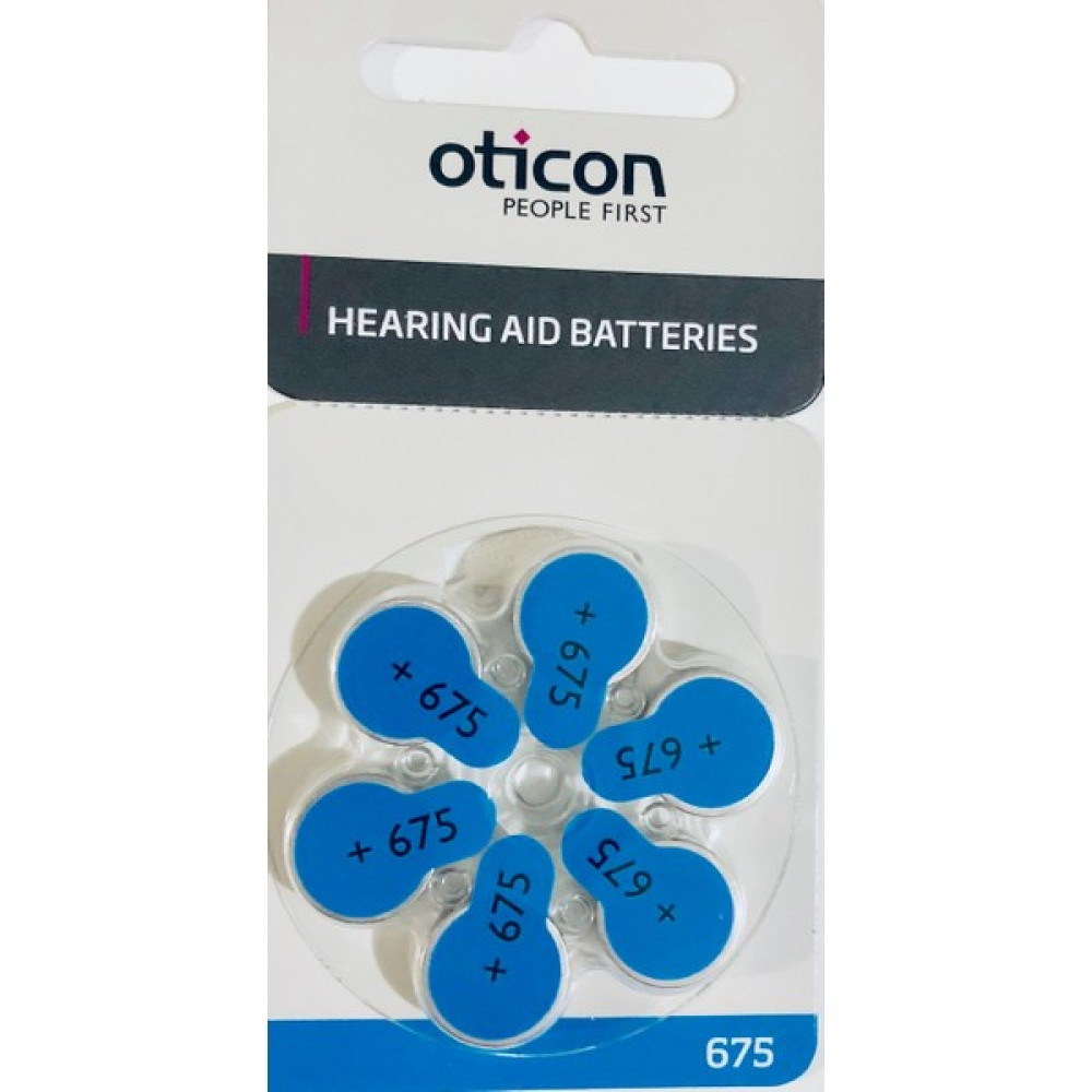 Oticon İşitme Cihazı Pili 6 Adet No:675 Diğer Fiyatı