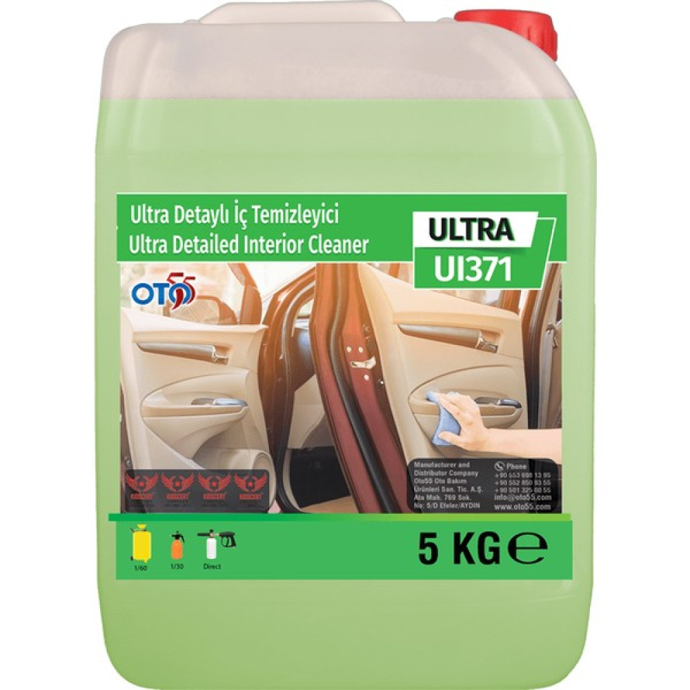 Oto 55 Araç Iç Detay Temizleme 5000 ml - 1 lt Oto Genel Temizlik Fiyatı