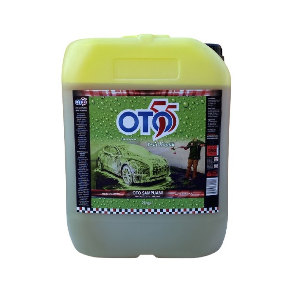 Oto 55 Ey3 Yeşil Köpük Fırçasız Oto Yıkama 20 kg Oto Yıkama Ürünleri Fiyatı