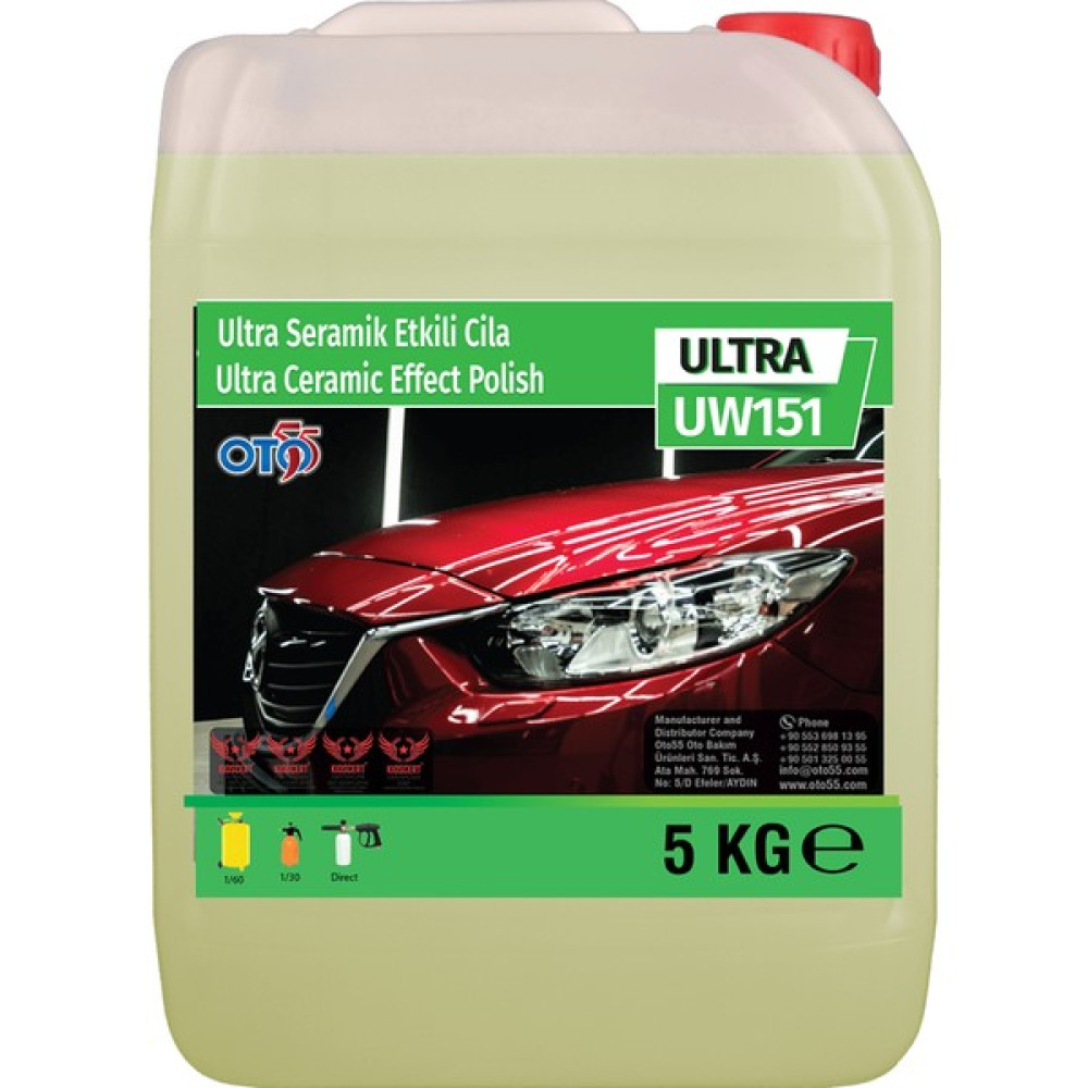 Oto 55 Seramik Etkili Cila 5000 ml - 5 lt Oto Bakım & Temizlik Ürünleri Fiyatı