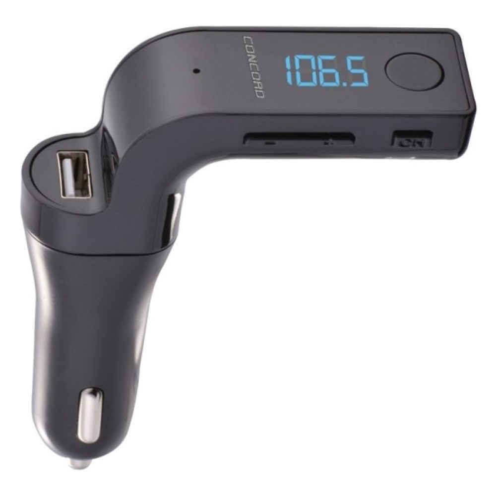 Oto Aksesuarcım Concord C602 Bluetooth Araç Kiti Fm Transmitter USB Şarj Girişli Oto Hoparlörleri & SubWoofer Fiyatı