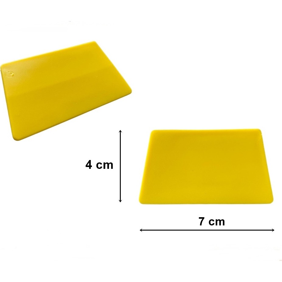 Oto Aksesuarcım Mini Ragle Folyo Cam Filmi Çekme Aparatı 4X7CM Sarı - 4 x 7 cm Araba & Motorsiklet Aksesuarı Fiyatı