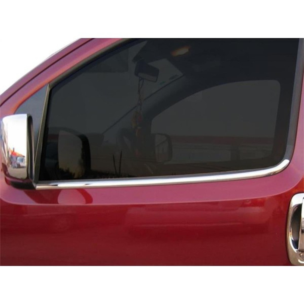 Oto Demir Citroen Nemo Cam Çıtası Krom - Nemo Cam Çıta Krom - Nemo Krom Aksesuar - Paslanmaz Çelik Krom Oto Boyaları Fiyatı