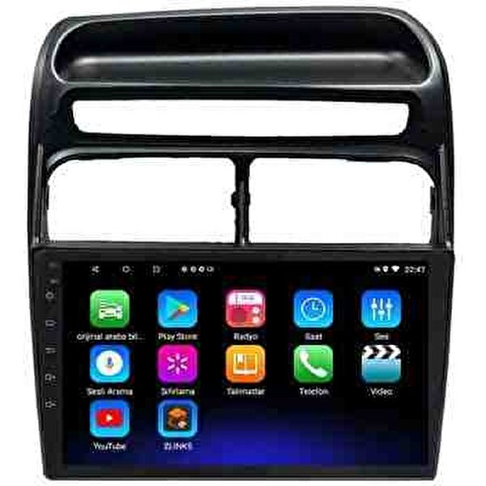 Oto Dünyam Fiat Linea Android 9inç Ekran 2 GB Ram 32 GB Hafıza Kablosuz Carplay Navigasyon Multimedya Teyp Oto Görüntü Sistemleri Fiyatı
