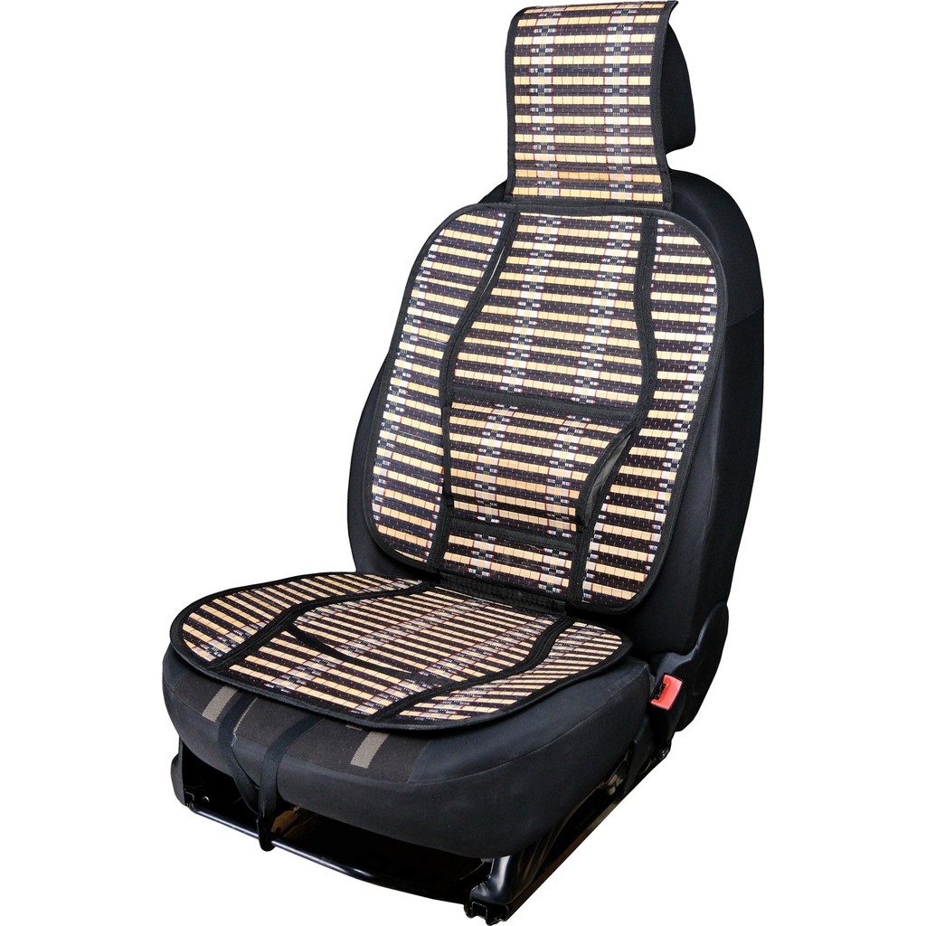 Oto Hasır Bambu Minder Ön Siyah Ikili Takım Bel Destekli Terletmez WF-1022 Diğer Fiyatı