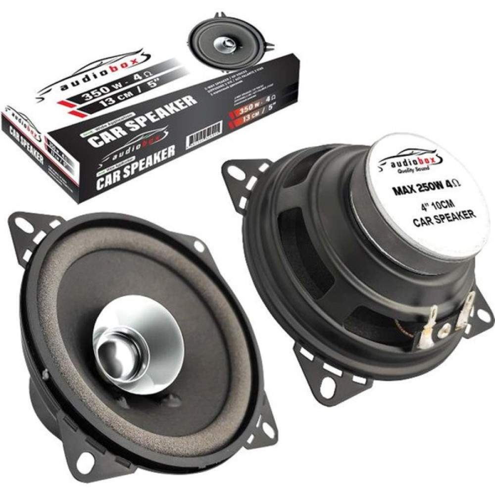 Oto Hoparlör 10 cm 250 Watt 2 Adet Audiobox Ab-10 Oto Hoparlörleri & SubWoofer Fiyatı