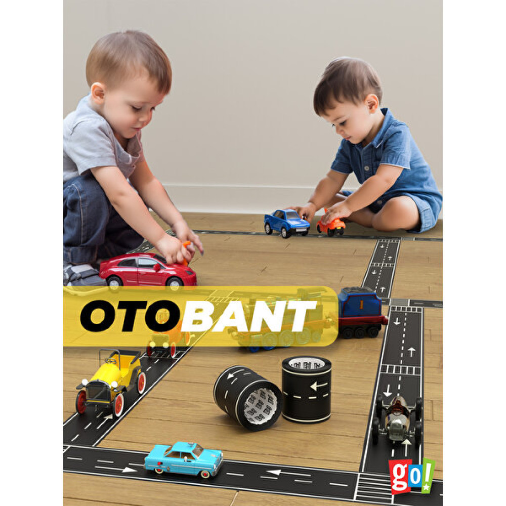 Otobant Eğitici ve Eğlenceli Yol Yapım Bandı - Çocuk Trafik Bantı - Road Tape Oyun Bandı Eğitici Oyuncak Fiyatı