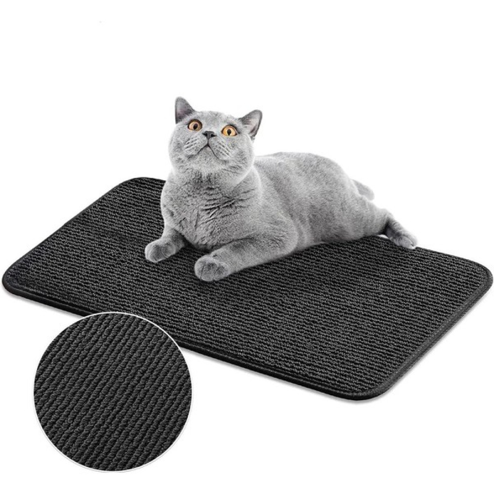 Otoelit Kedi Tırmalama Tırnak Bakım Halısı ve Tırmalama Matı Kedi Matı 30 x 50 cm - Gri Evcil Hayvan Ürünleri Fiyatı