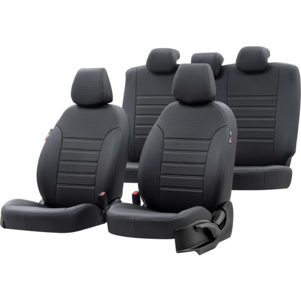 Otom Ford Ranger 2012-2018 Özel Üretim Koltuk Kılıfı New York Design Siyah Oto Koltuk Kılıfı Fiyatı