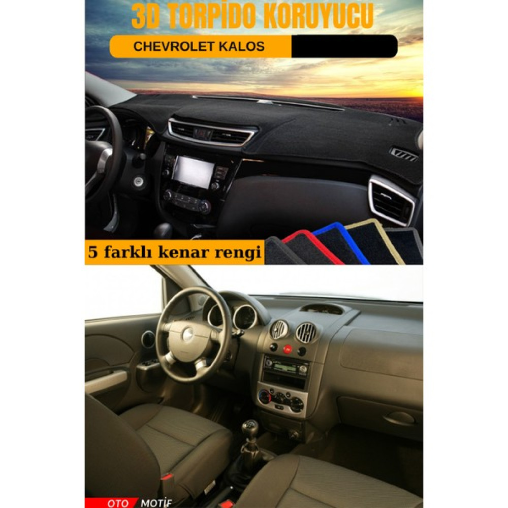 Otomotif Chevrolet Kalos 3D Torpido Koruyucu Kılıf - Ön Göğüs Kaplama Oto Boyaları Fiyatı