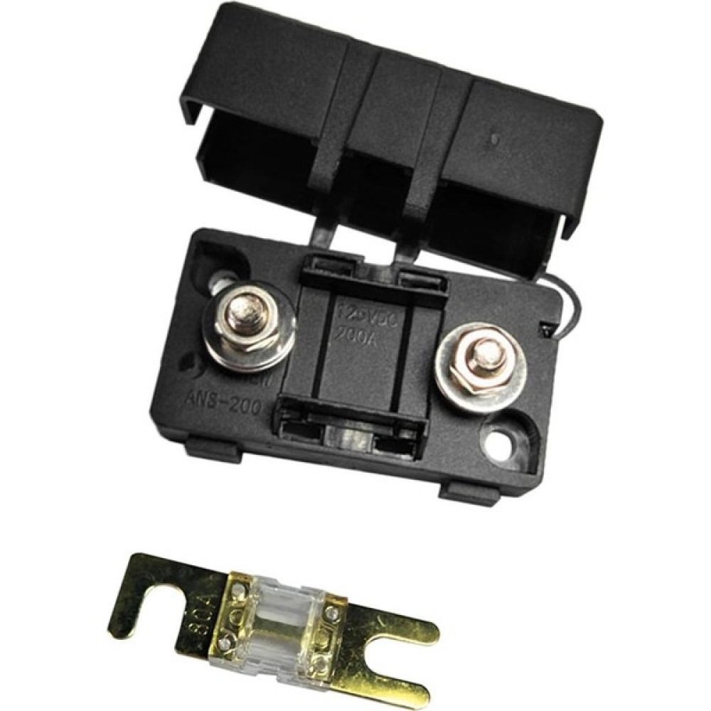Otomotiv Mini Ans Rv Golf Sepeti 80A Için Sigorta Tutucu Fusebox Blok - Renkli GPS Cihazları Fiyatı