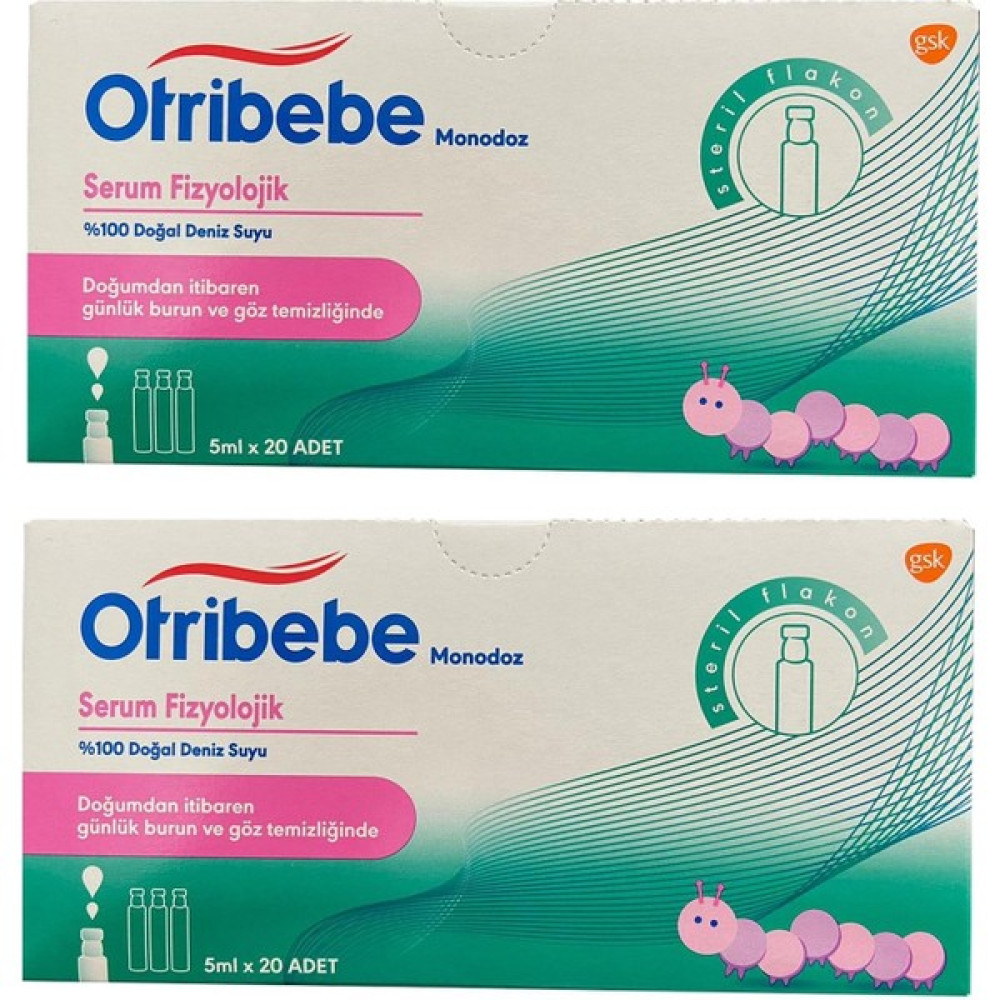 Otribebe Monodoz 5 ml x 20 Flakon 2 Adet - Renkli Burun Aspiratörü Fiyatı