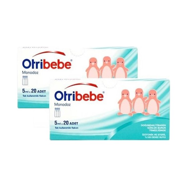 Otribebe Monodoz Deniz Suyu 5ml x 20 Adet - 2 Kutu Diğer Fiyatı