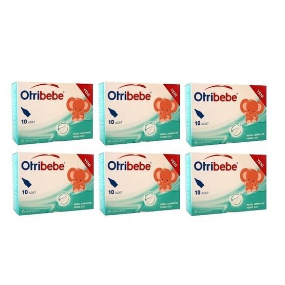 Otribebe Nazal 6x10 Adet Burun Aspiratörü Yedek Ucu