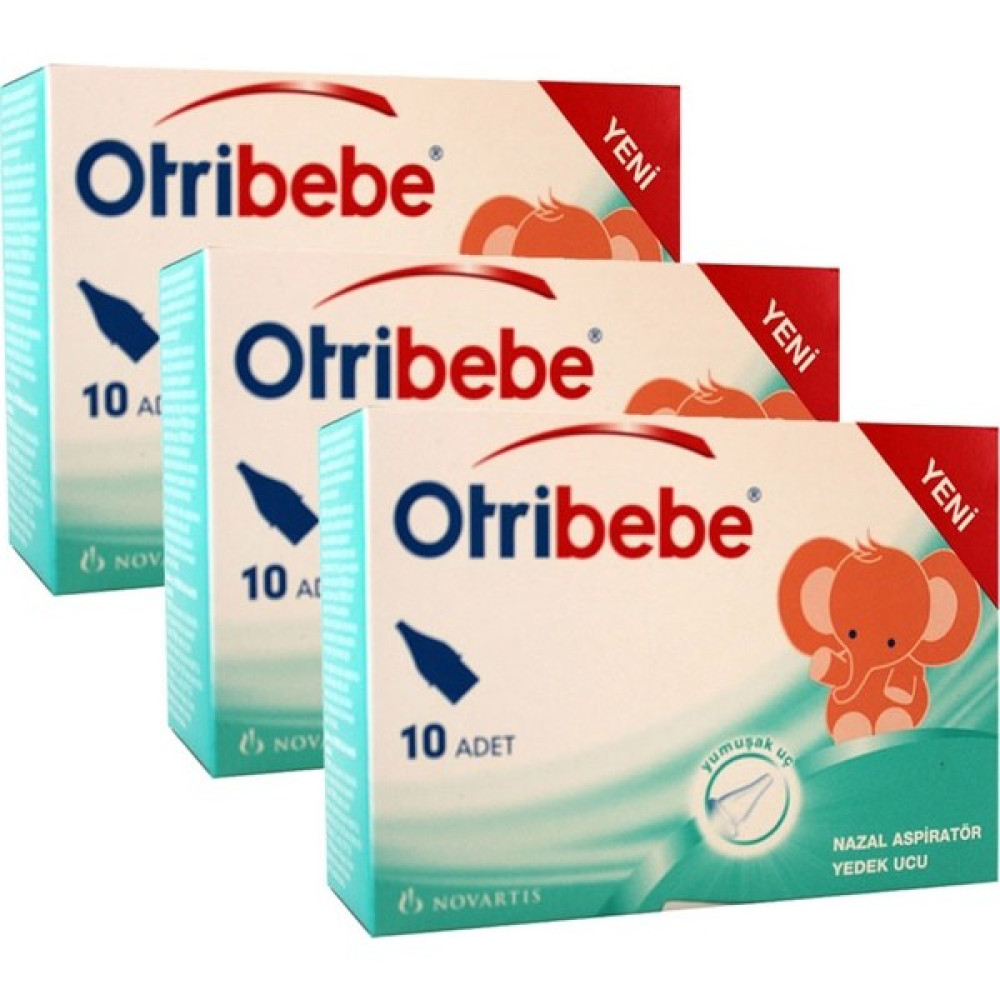 Otribebe Nazal Aspiratör Yedek Uç 10'lu - 3 Kutu Burun Aspiratörü Fiyatı