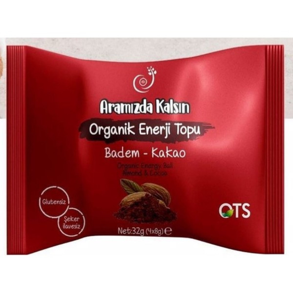 Ots Organik Aramızda Kalsın Enerji Topu Kakao&badem 32 gr x 16'lı - 512 gr Oto Boyaları Fiyatı