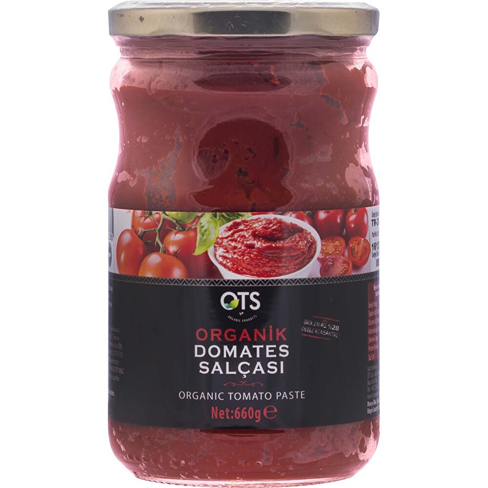 Ots Organik Domates Salçası 660 G Organik Ürünler Fiyatı
