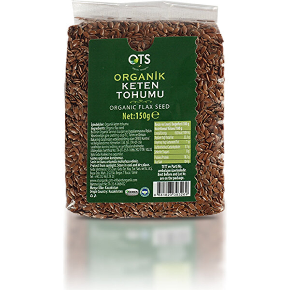 OTS Organik Keten Tohumu 150 g. - 150 gr Tohum Fiyatı