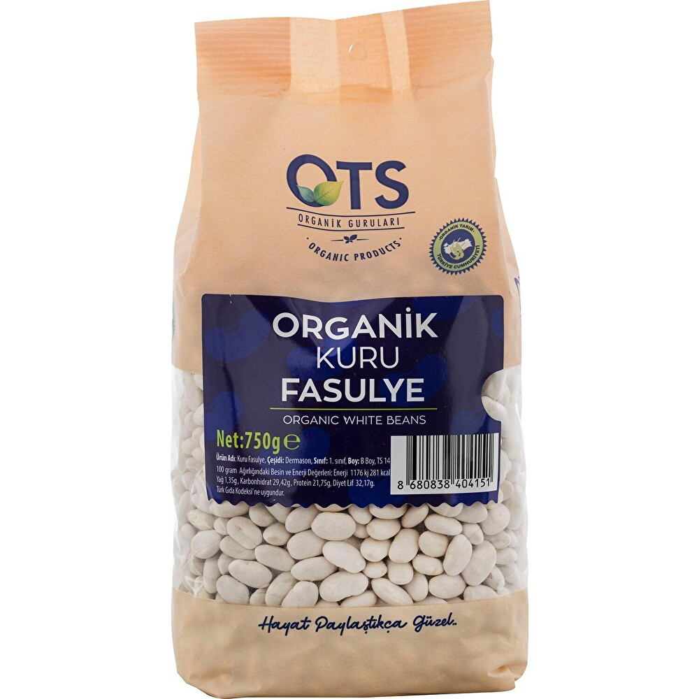 Ots Organik Kuru Fasulye 750 G Organik Ürünler Fiyatı