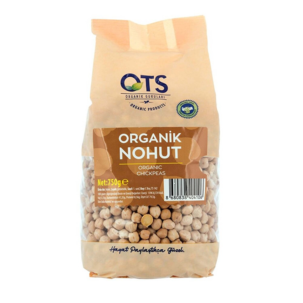 Ots Organik Nohut 750 g Organik Ürünler Fiyatı