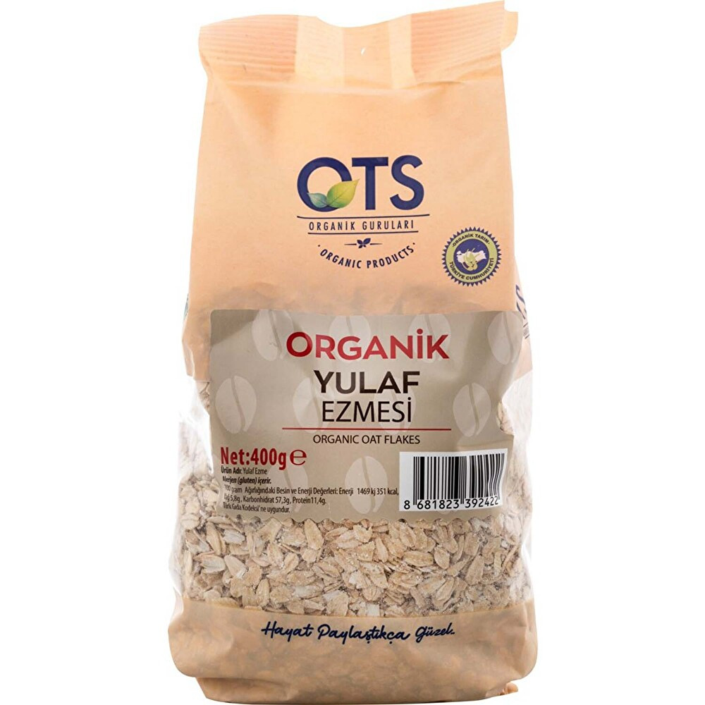 Ots Organik Yulaf Ezmesi 400 g Organik Ürünler Fiyatı