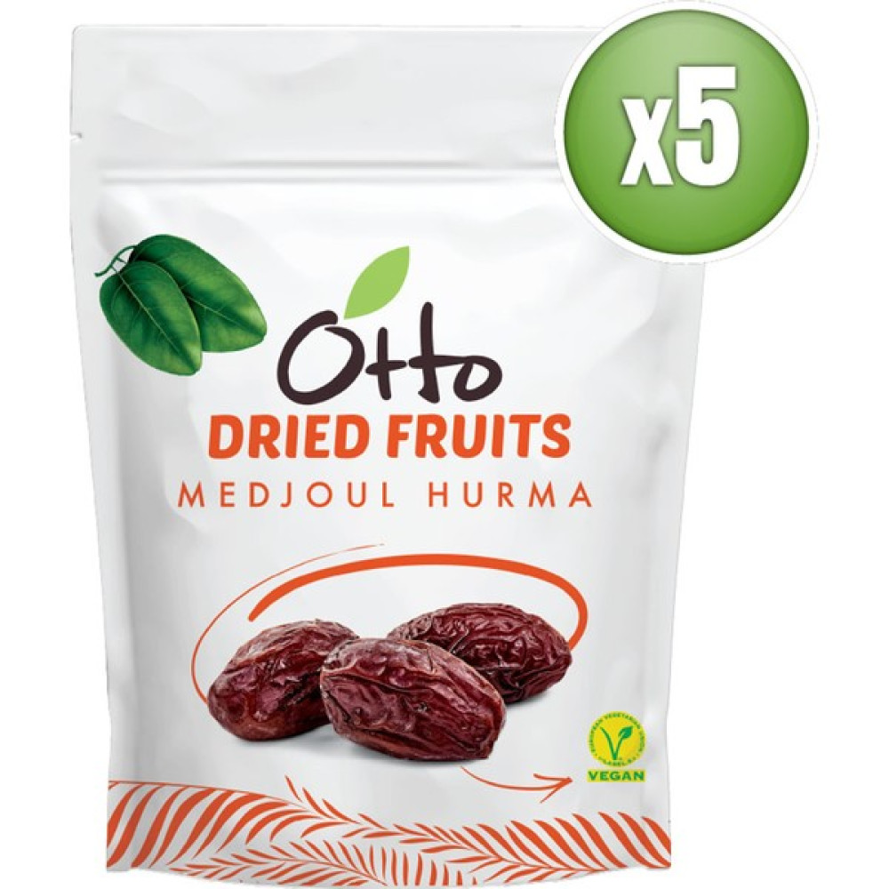 Otto Dried Fruits Vegan Medjoul Hurma 5 x 150 G - 150 gr Diğer Fiyatı