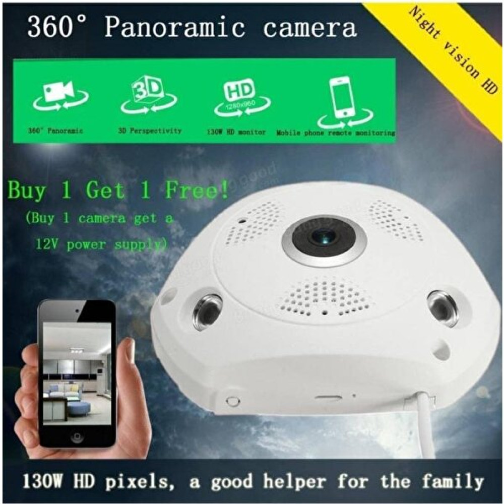 Otto Plus Angeleye KS-607 Panoramik Balık Gözü 360 Derece Hd Tavan Tipi Kablosuz Ip Kamera Güvenlik Kameraları Fiyatı