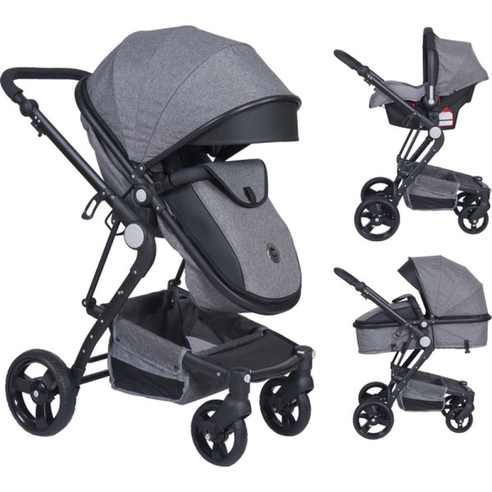 Otto Plus Travel Sistem Bebek Arabası Gri Bebek Arabası-Puset Aksesuarları Fiyatı