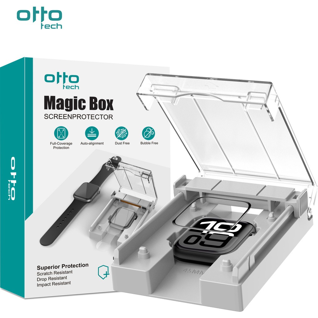 Otto Tech Apple Watch 49mm Ultra Ekran Koruyucu(KALIPLI) Magic Box - Şeffaf Diğer Fiyatı
